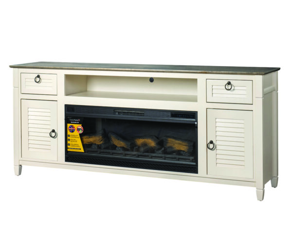 Aden Park Firebox TV Stand