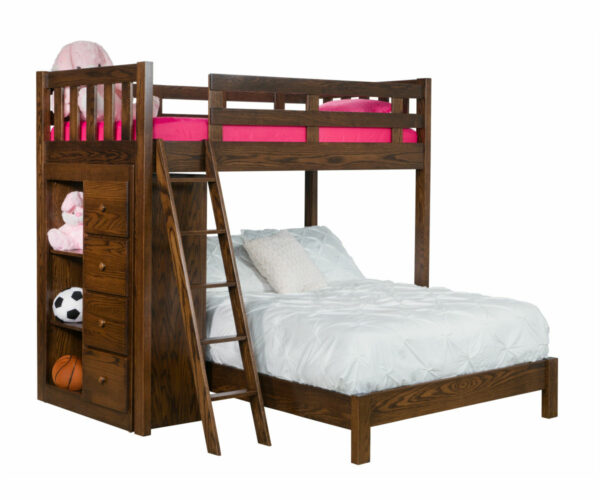 Sedona Bunkbed With Bookcase