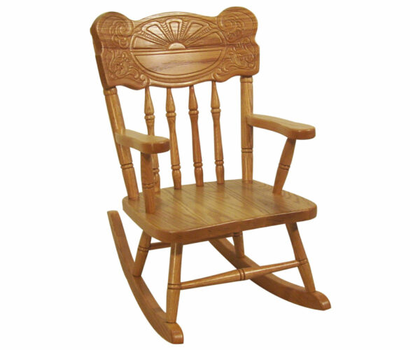 55 Sunburst Child's Rocker