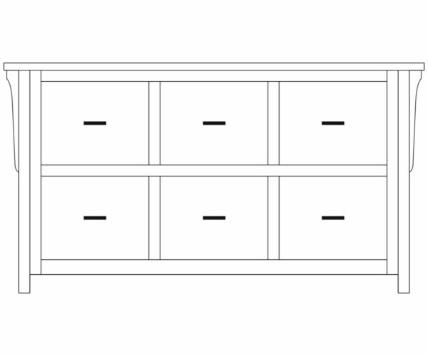 Boston Credenza 56"