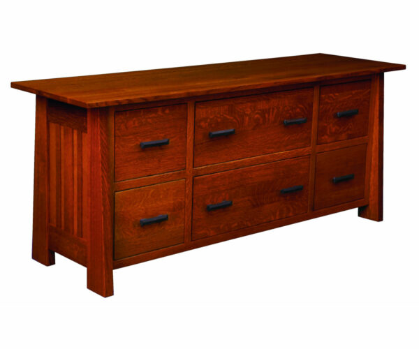 Freemont Mission Credenza 6 Drawers