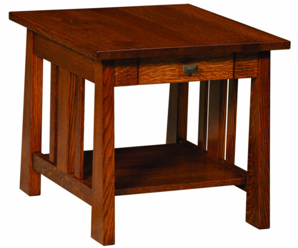 Freemont Mission Open End Table 1 Drawer