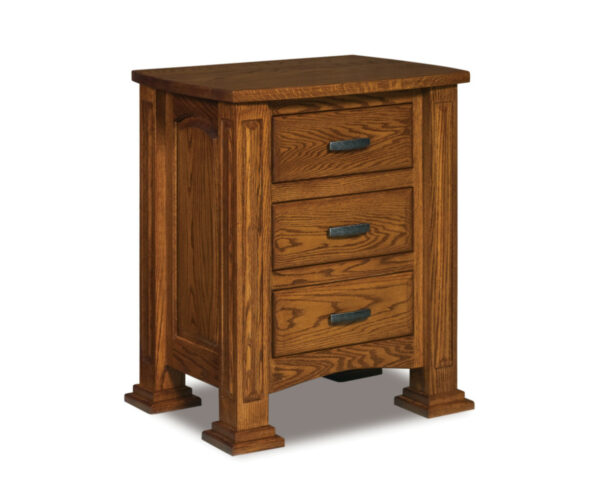 Lexington 3 Drawer Nightstand