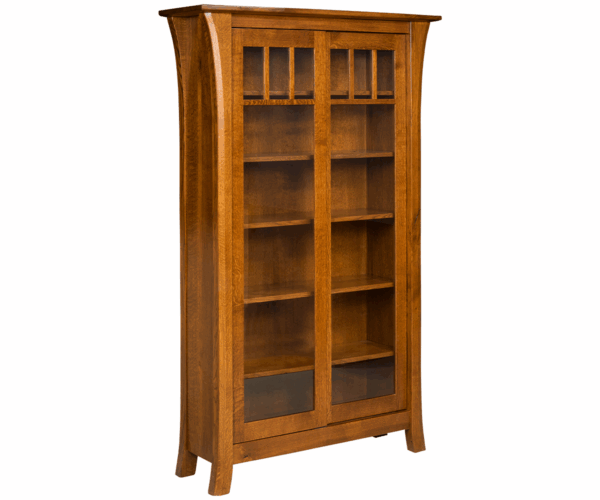 Ensinada Bookcase with Sliding Doors