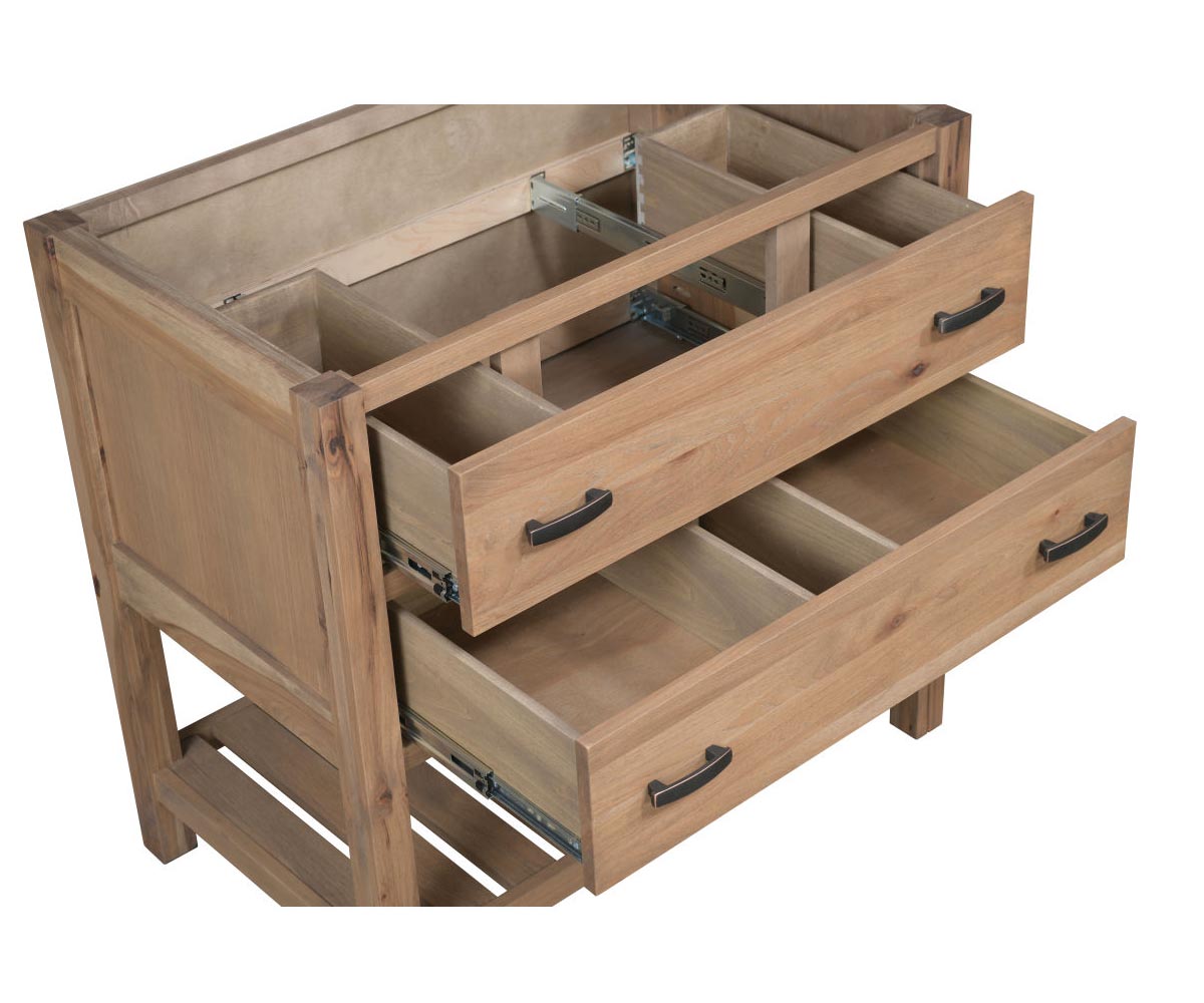 Open Shelf Vanity - Image 2