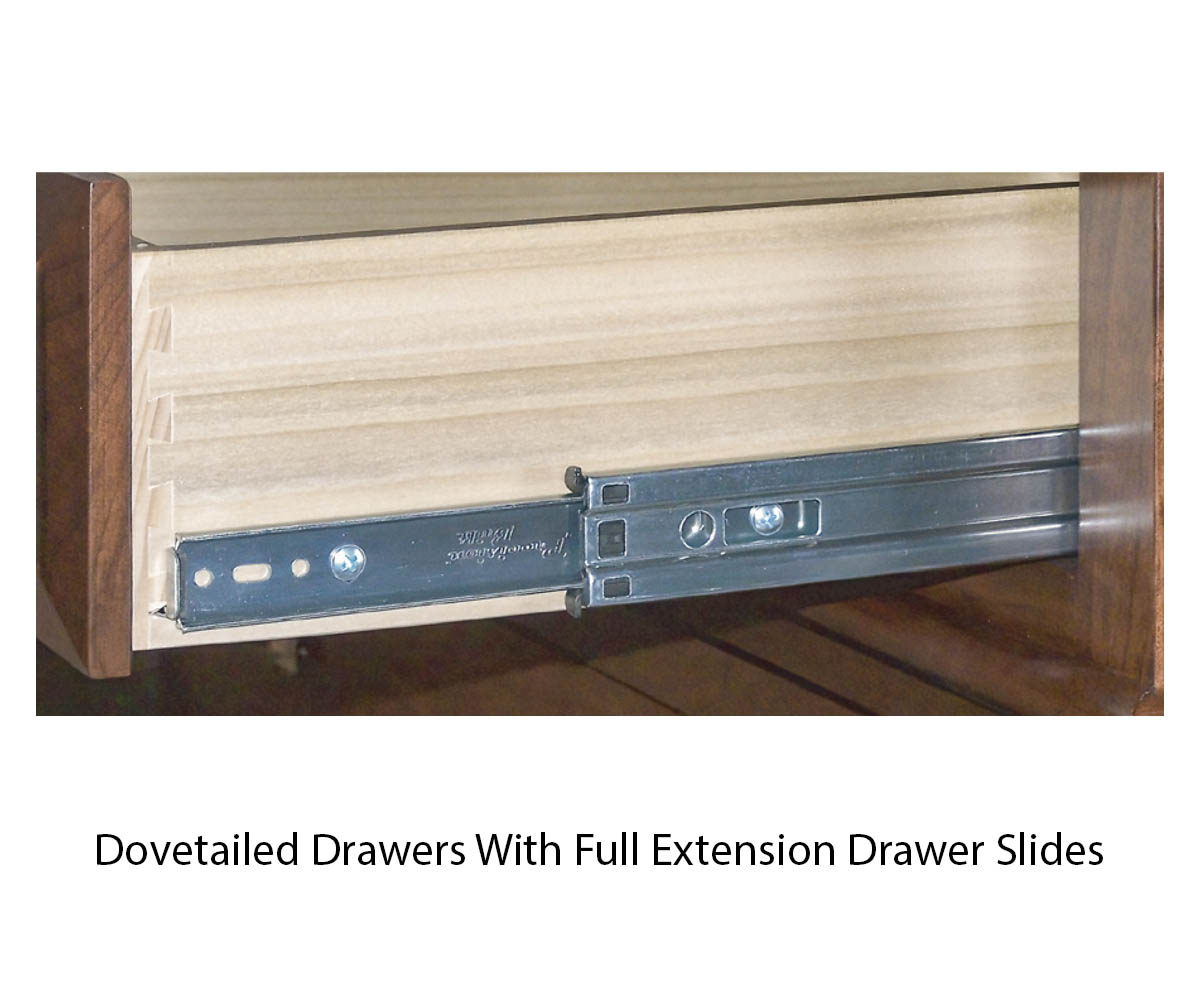 Shaker 3 Drawer Nightstand - Image 2