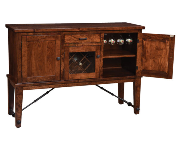 Settlers Buffet With Wine Rack