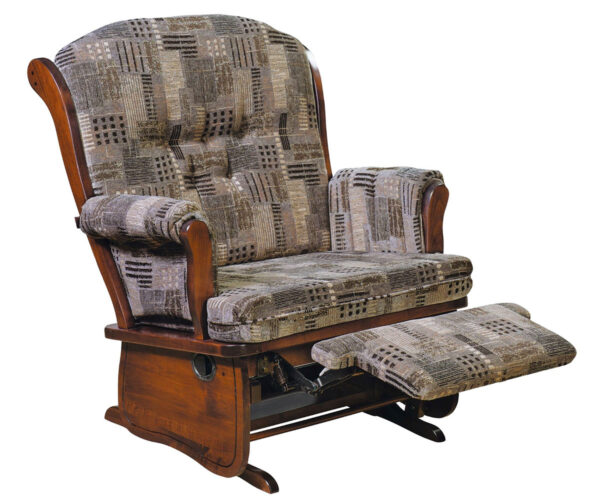 Swan Back Chair & Half Glider