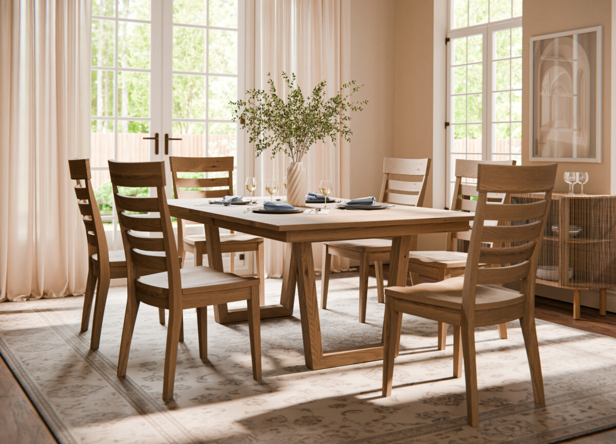 Lindsey Trestle Table - Image 2