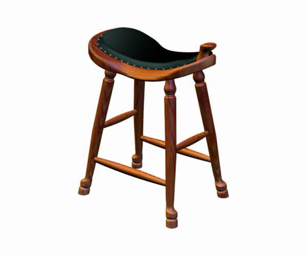 24" Western Saddle with Vinyl or Leather