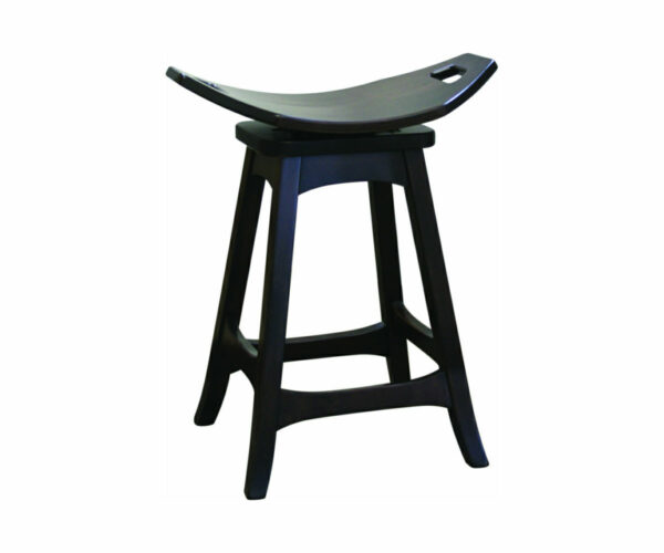 Weston Saddle 24" Swivel Bar Stool
